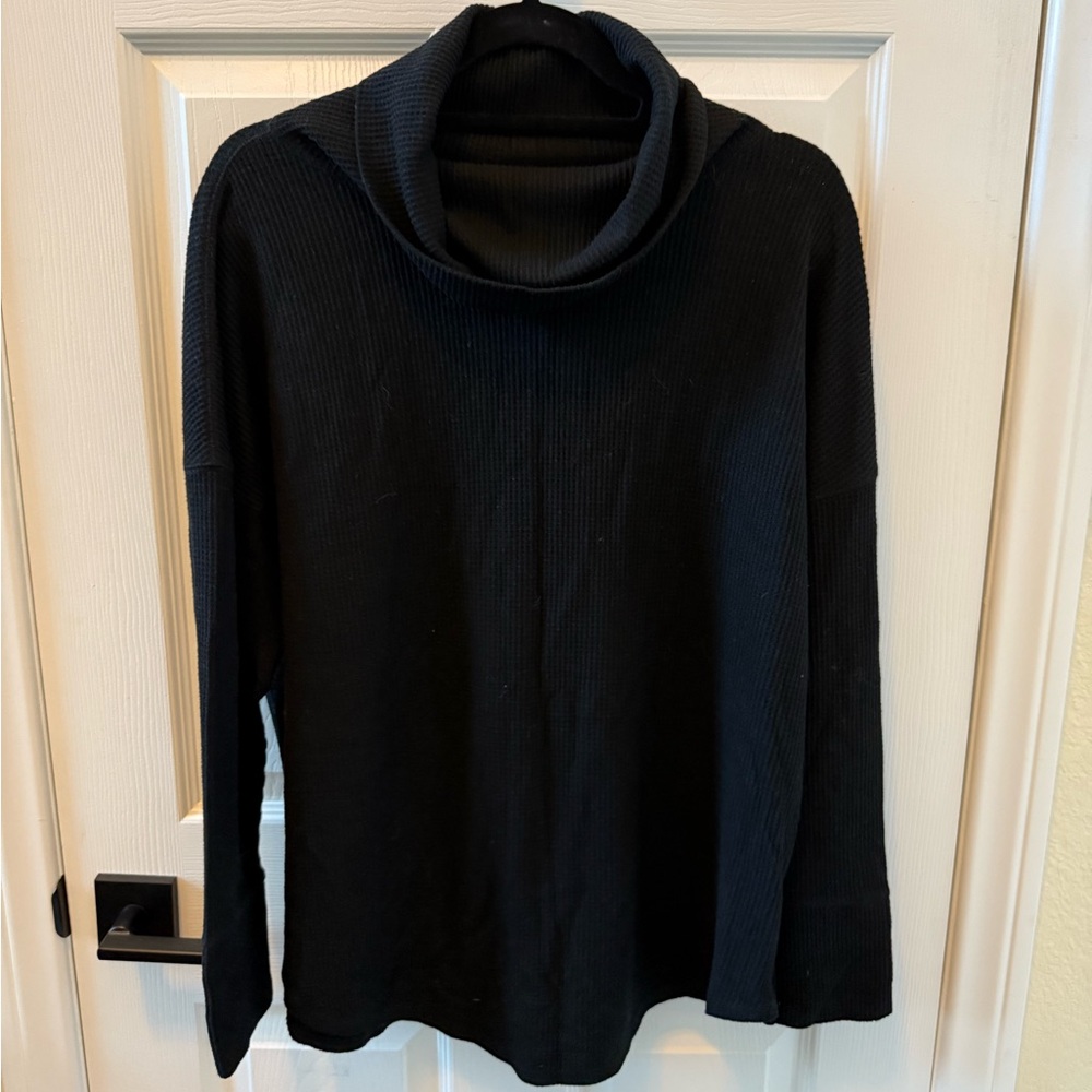 Black Turtleneck Sweater